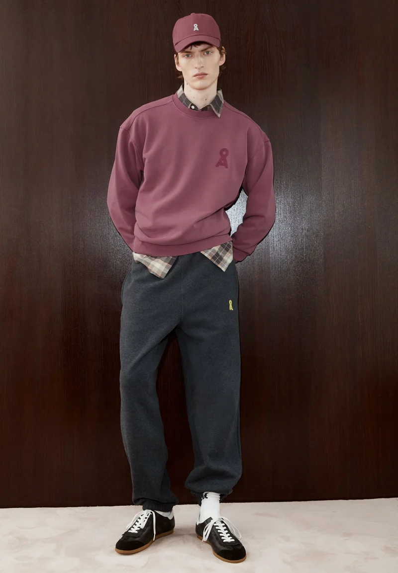 ICONIC Å GMT DYE SWEATSHIRT | velvet ember washed