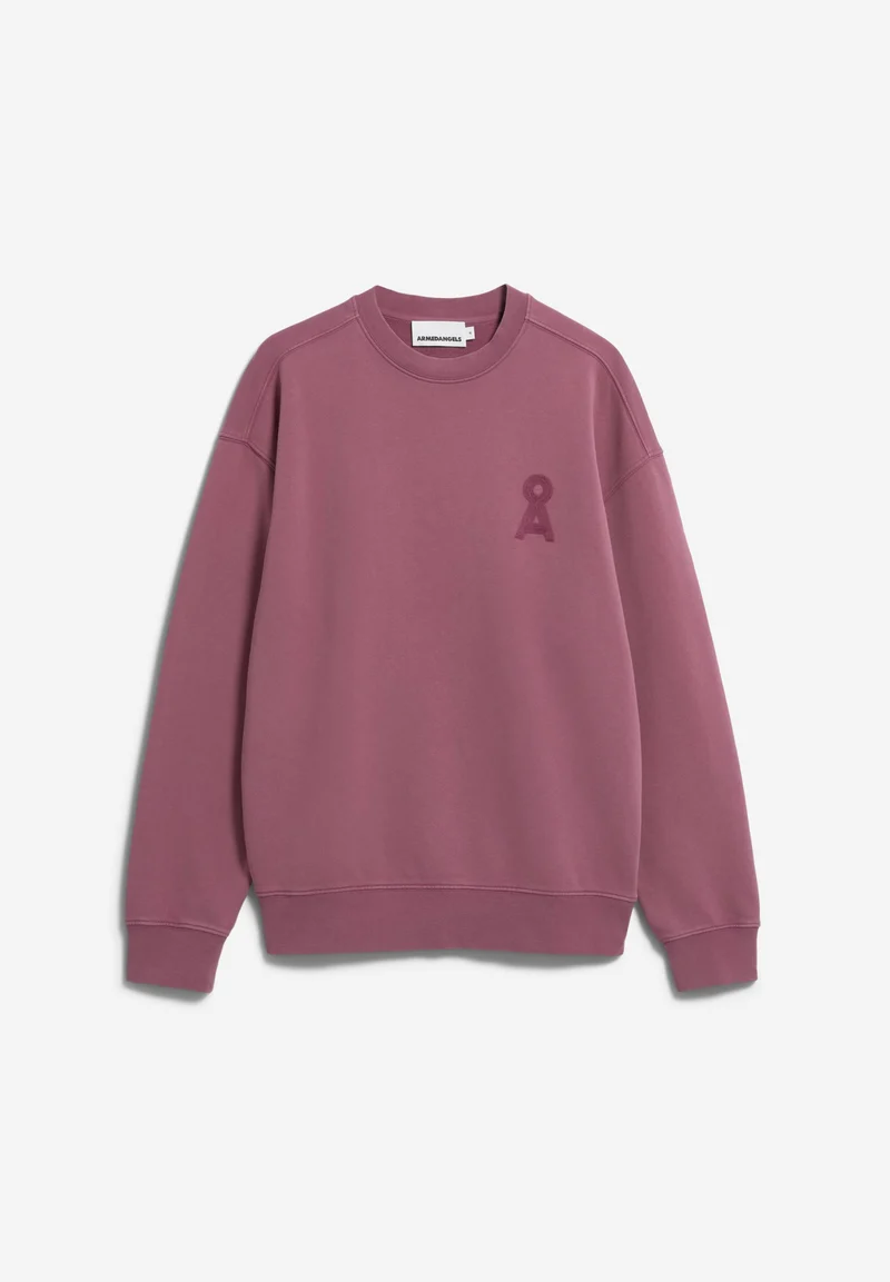 ICONIC Å GMT DYE SWEATSHIRT | velvet ember washed