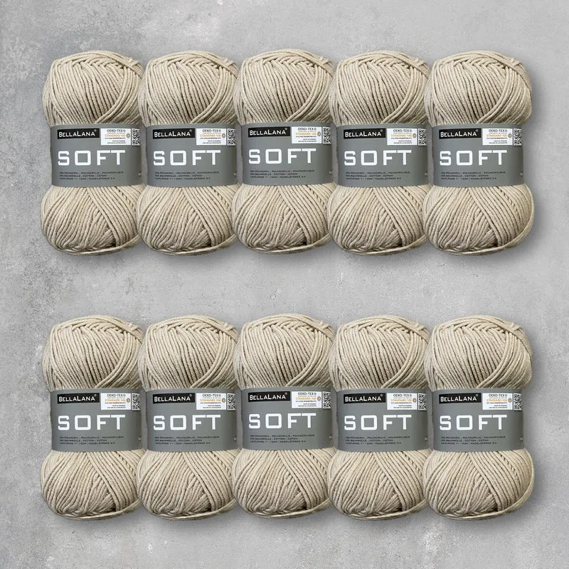 Wollpaket SOFT 10x 50gr. (zum Vorteilspreis)
