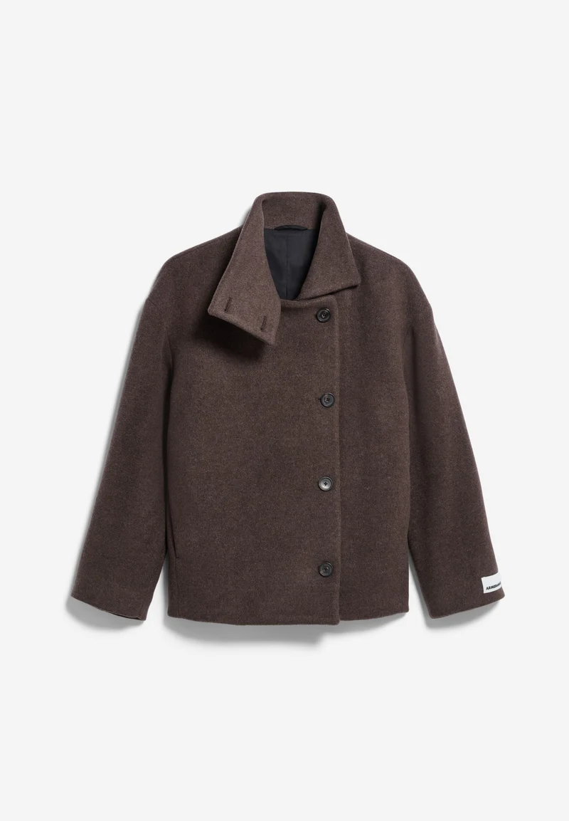 MAJELAA WOLLJACKE | claystone melange