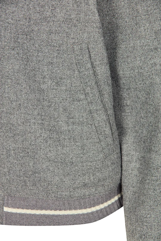 Edler Blouson in hochwertiger Wollmischung