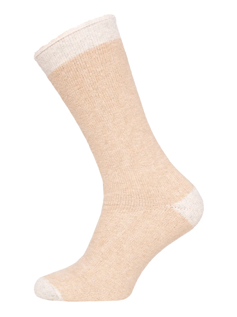 Ein Paar Wollsocke aus 70% Lammwolle mit Weich Frottee