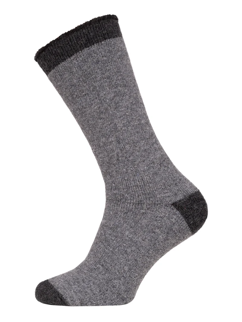 Ein Paar Wollsocke aus 70% Lammwolle mit Weich Frottee
