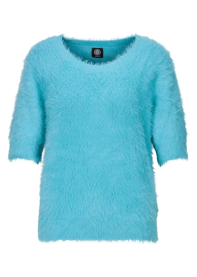 Kuschelpullover - Softness trifft modernen Komfort Aquamarin
