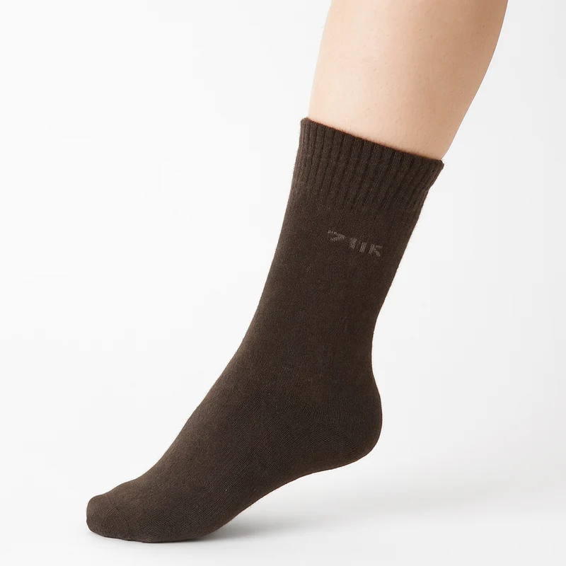 Ein Paar Wollsocken aus 100% Yak Wolle