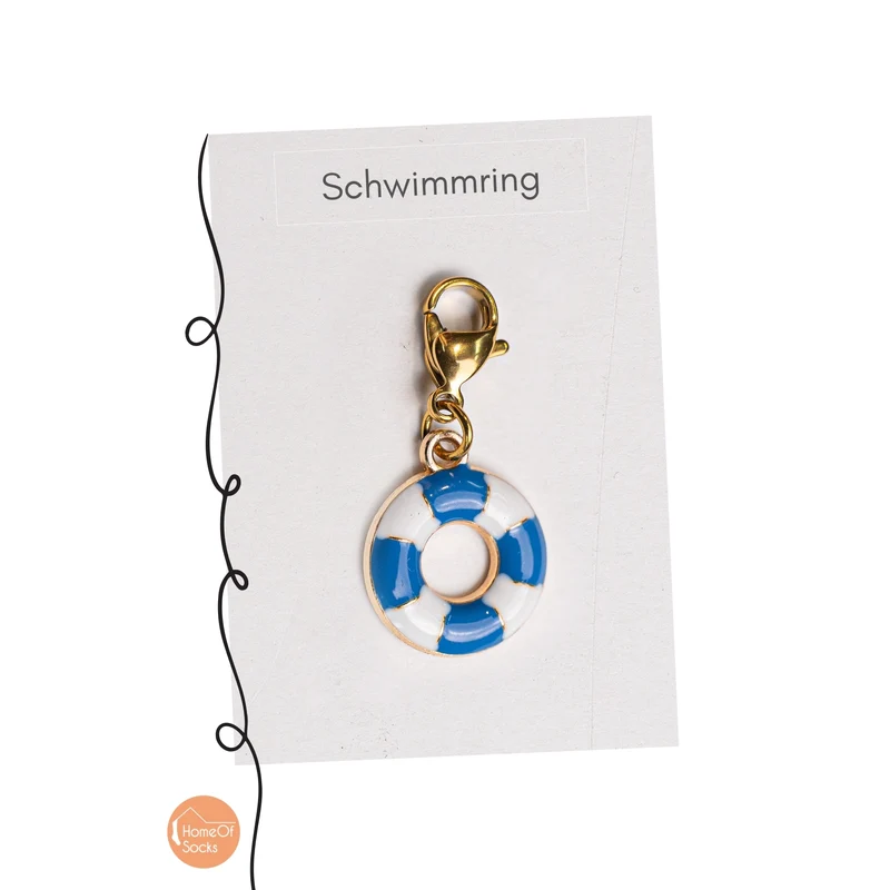Kuschelsocken mit abnehmbaren Charm Anhängern Schmuck Schuhanhänger - DIY Socken