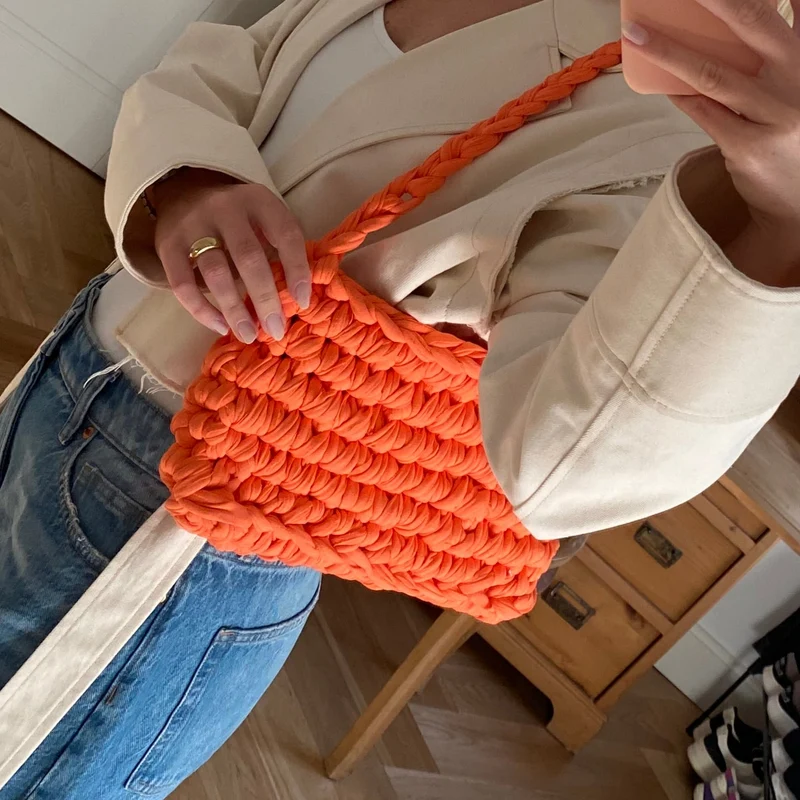 Häkel-Set BOOGIE T-Shirt Garn CROCHET BAG (inkl. Häkelanleitung)
