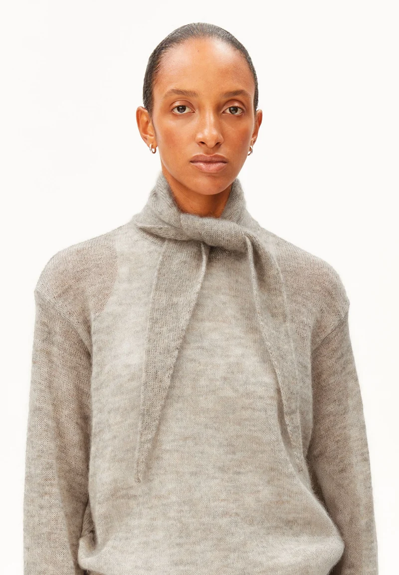 MOHAIR-MIX SCHAL | honey melange