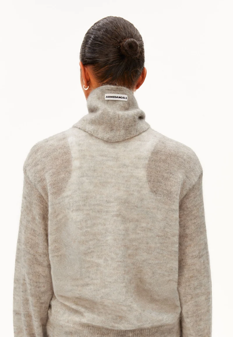 MOHAIR-MIX SCHAL | honey melange
