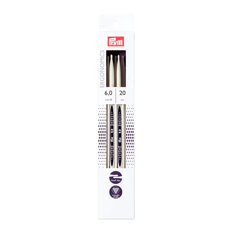Prym® Ergonomics Nadelspiel 20cm Stärke 3mm bis 8mm