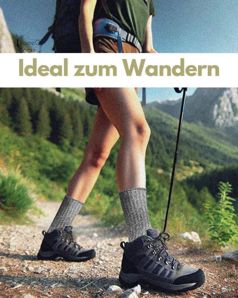 Wollsocken Wanderlust 85% Merinowolle
