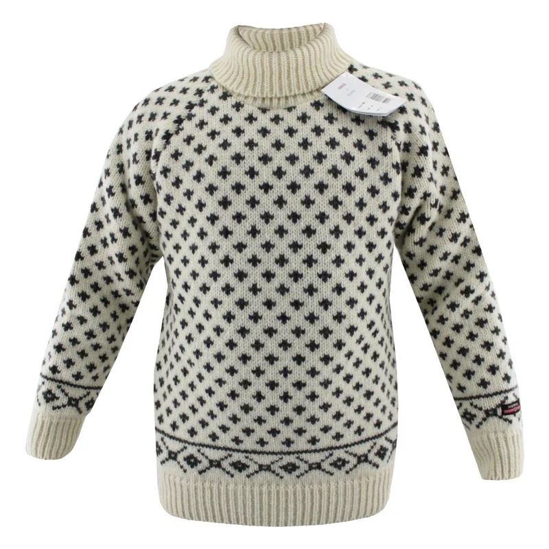 Isländischer Rollkragen Pullover aus reine Schurwolle - NOORWOOL