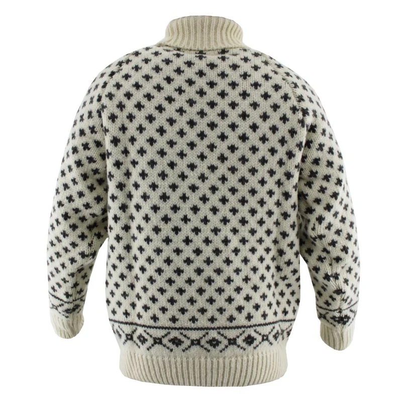 Isländischer Rollkragen Pullover aus reine Schurwolle - NOORWOOL