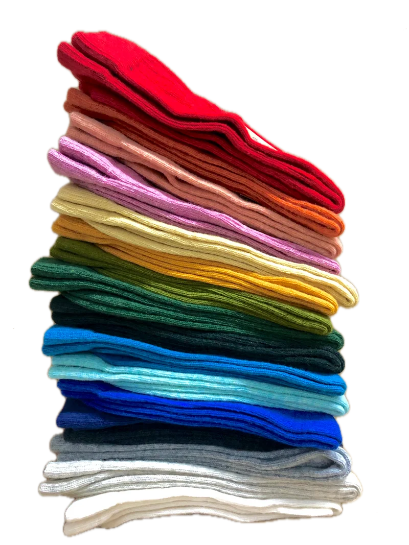 Wollsocken mit Merino & Kaschmirwolle Gr. 39-42