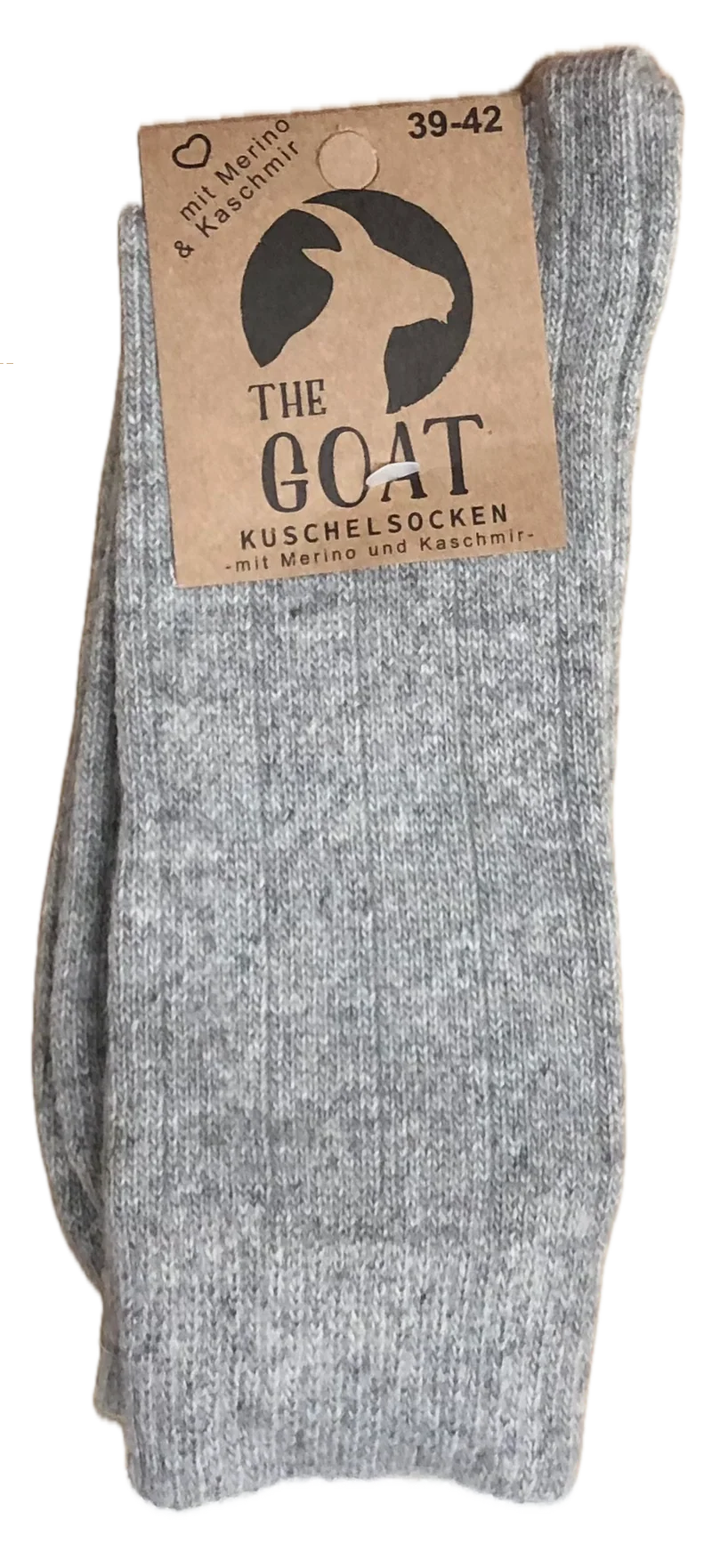 Wollsocken mit Merino & Kaschmirwolle Gr. 39-42