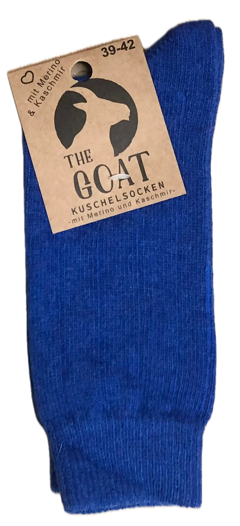 Wollsocken mit Merino & Kaschmirwolle Gr. 39-42