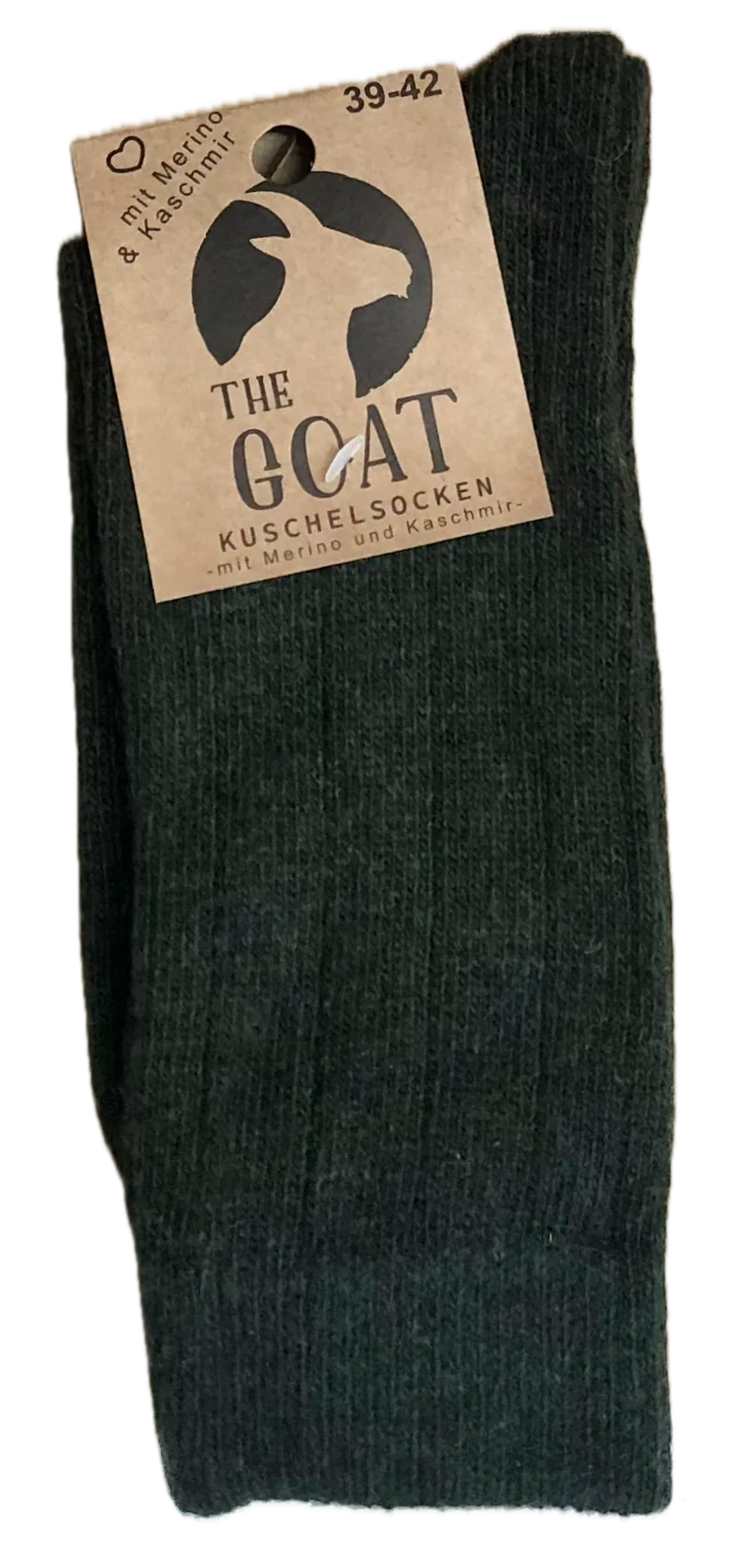 Wollsocken mit Merino & Kaschmirwolle Gr. 39-42