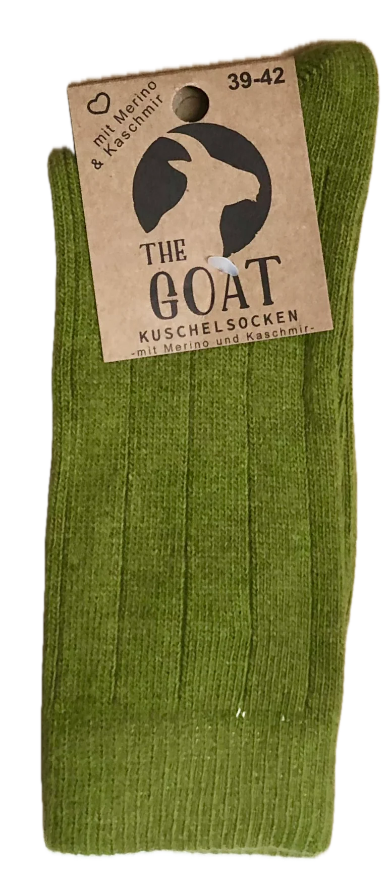 Wollsocken mit Merino & Kaschmirwolle Gr. 39-42