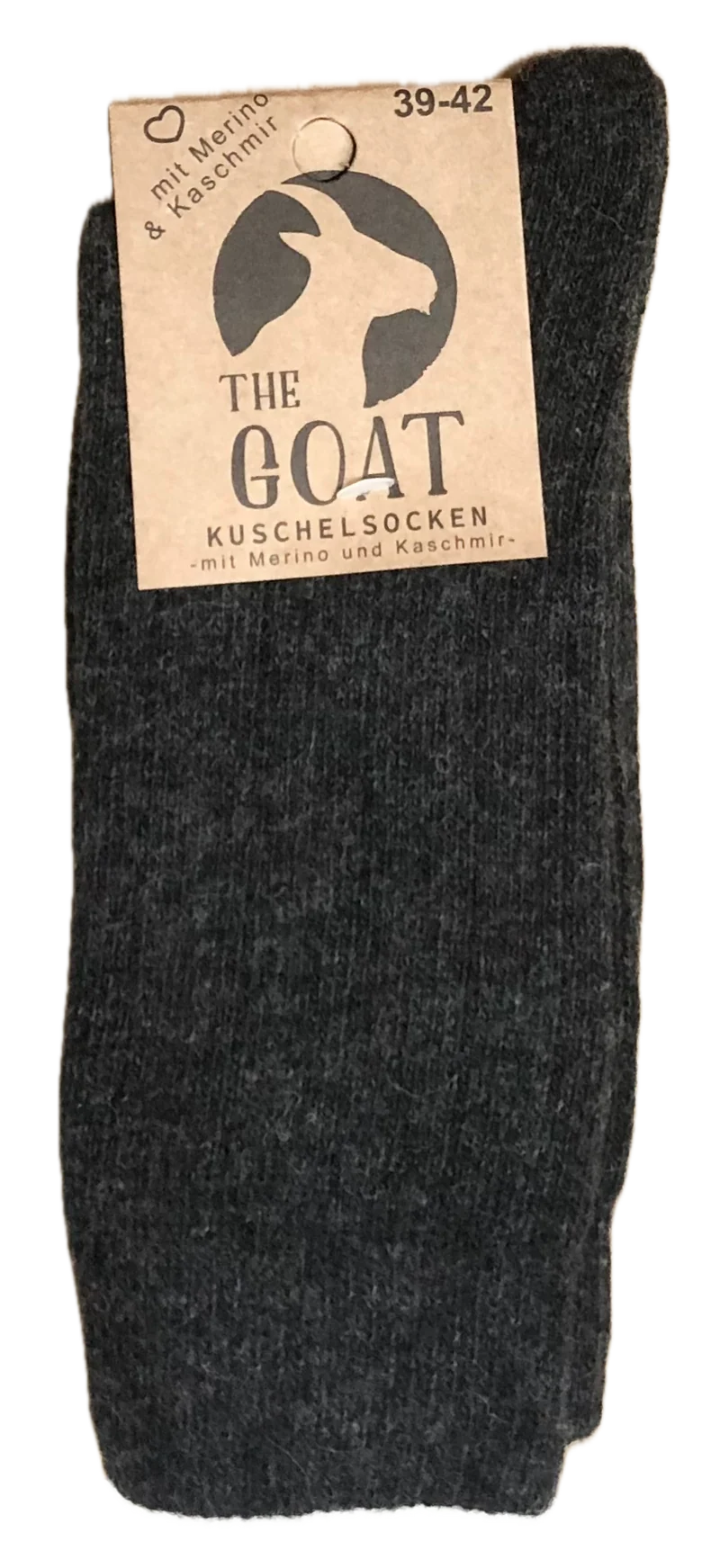 Wollsocken mit Merino & Kaschmirwolle Gr. 39-42