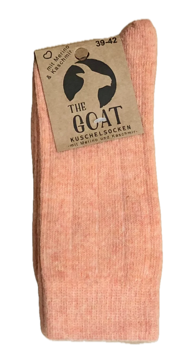Wollsocken mit Merino & Kaschmirwolle Gr. 39-42