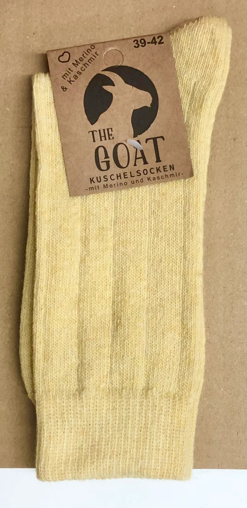 Wollsocken mit Merino & Kaschmirwolle Gr. 39-42