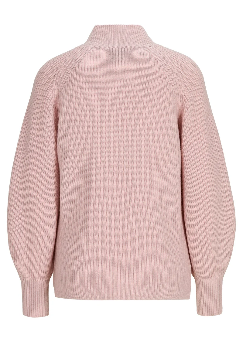 Kaschmirpullover – Moderne Silhouette trifft luxuriöse Qualität Rosenquarz