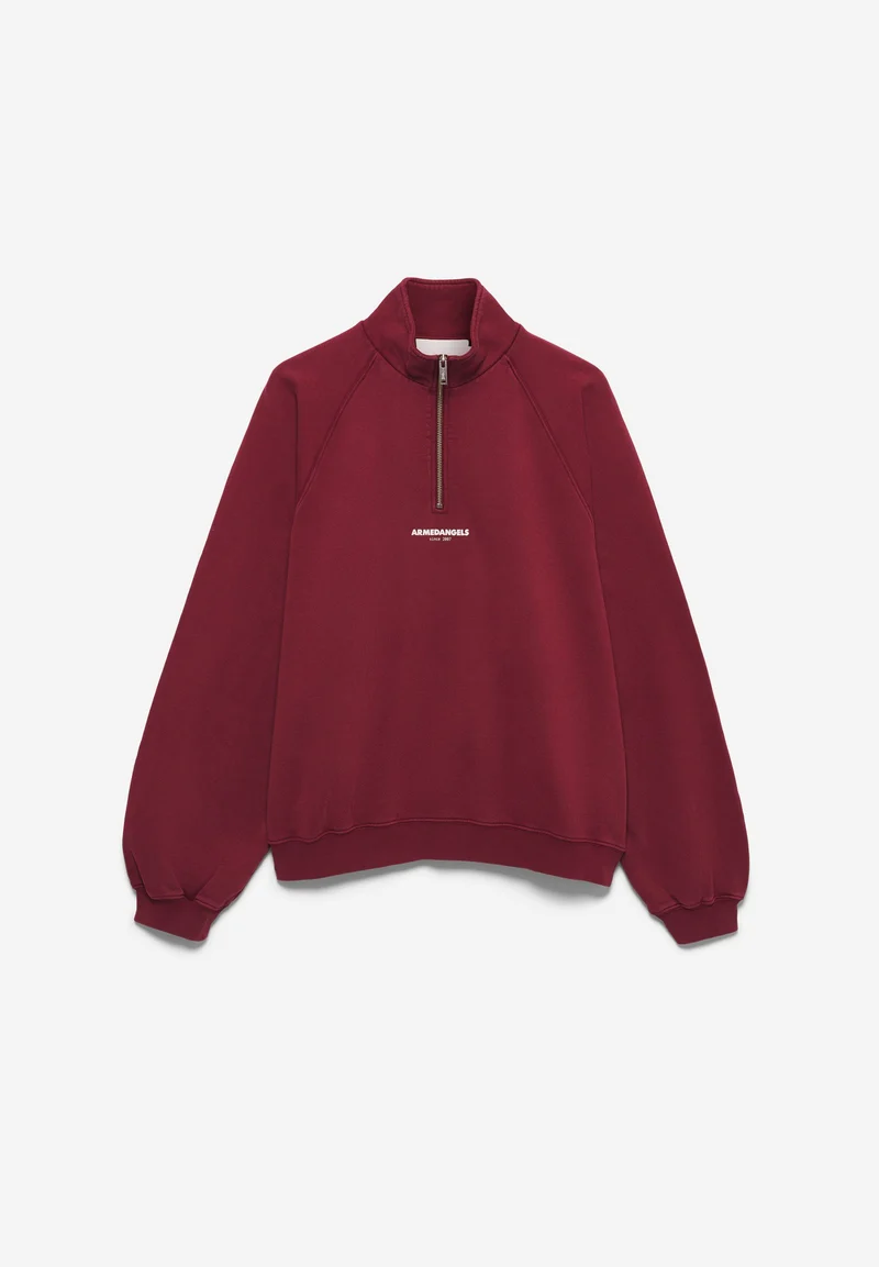 GMT DYE SWEATTROYER | velvet red