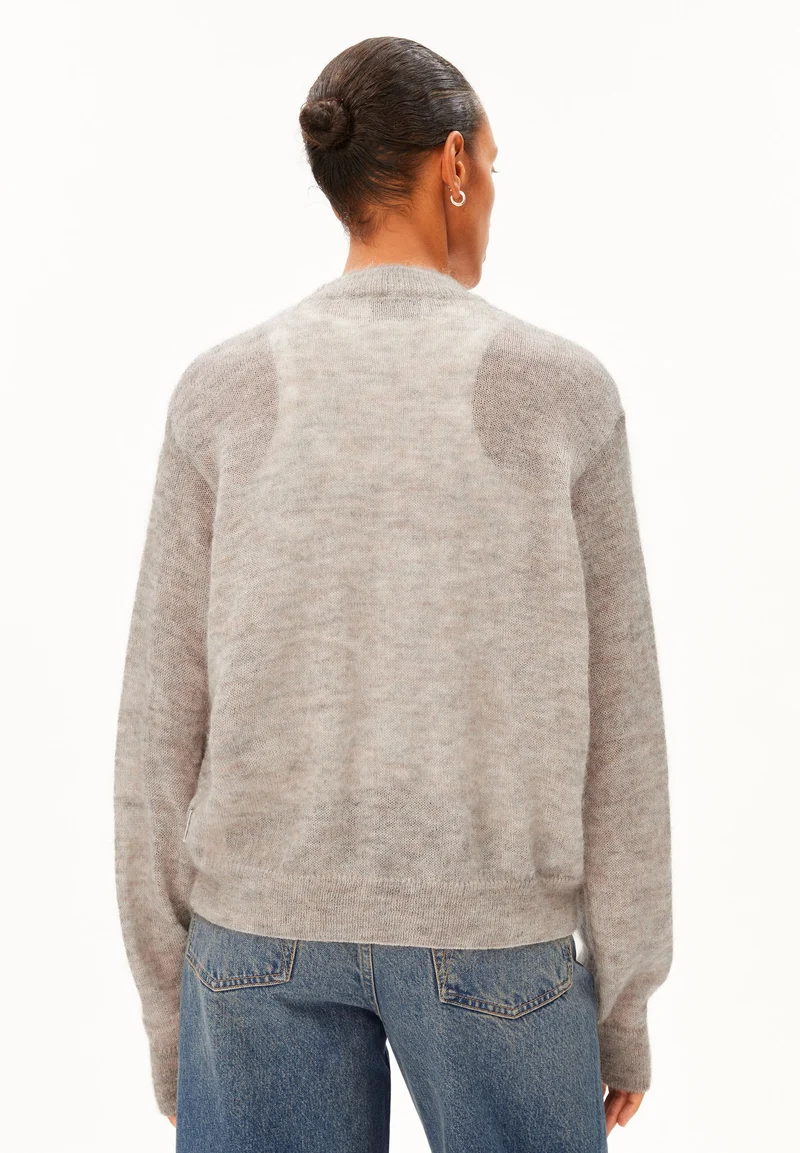 MOHAIR-MIX STRICKPULLOVER | honey melange