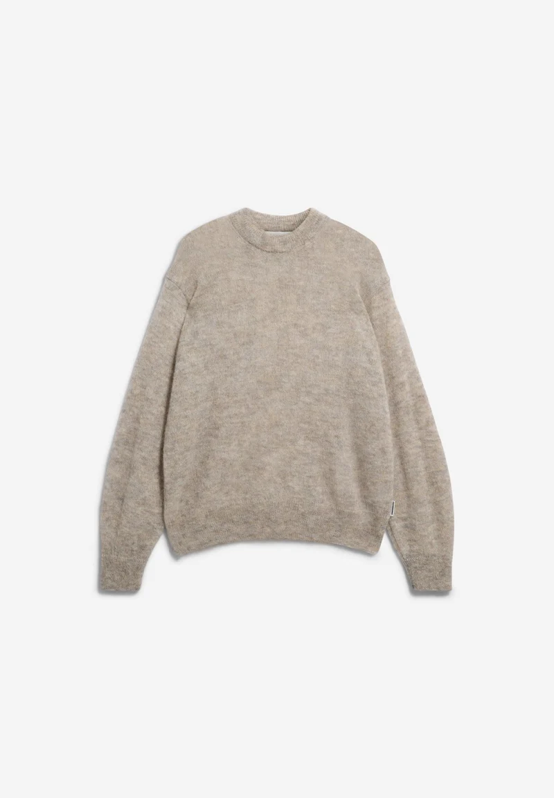 MOHAIR-MIX STRICKPULLOVER | honey melange