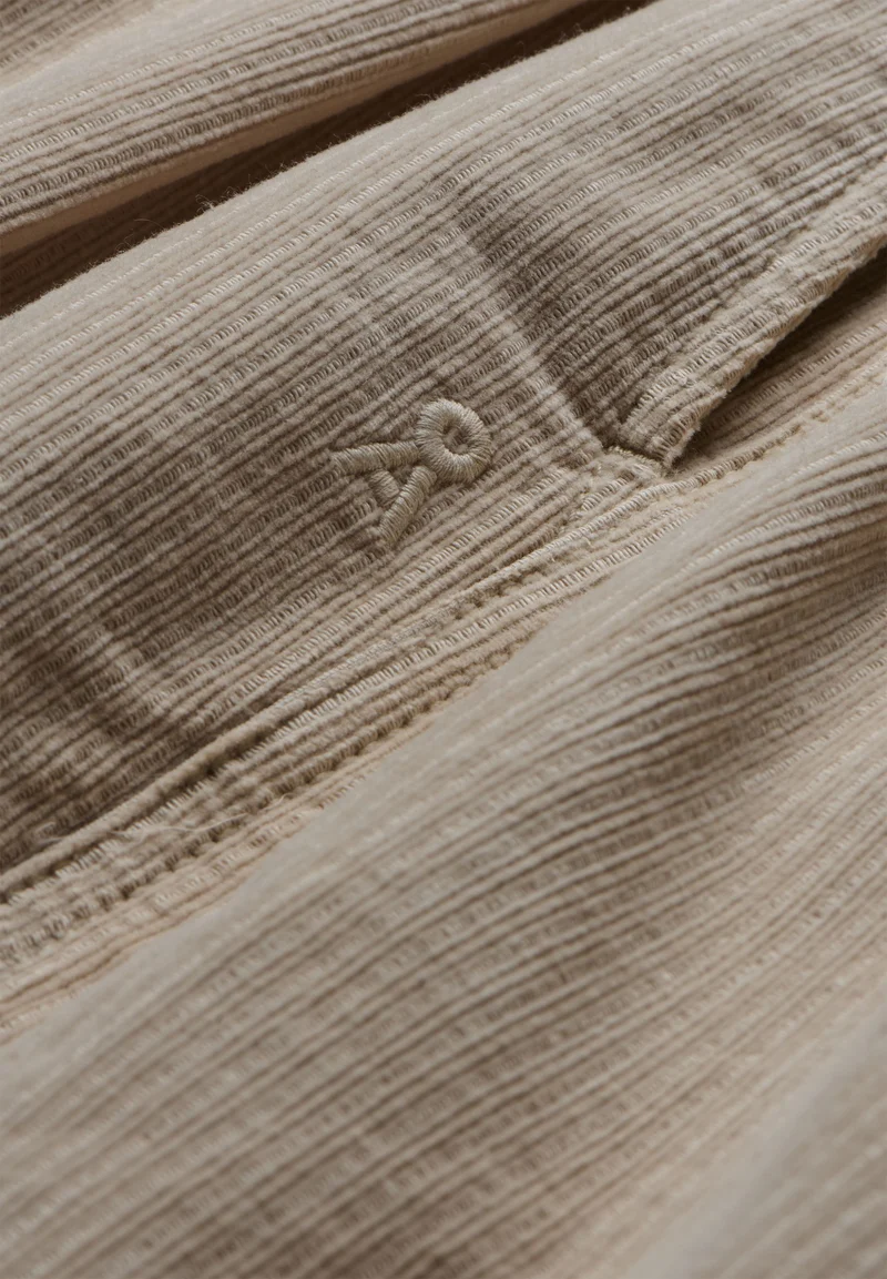 CORD WIDE LEG BUNDFALTENHOSE | soft honey