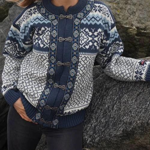 Norweger Jacke Cardigan Traditionell