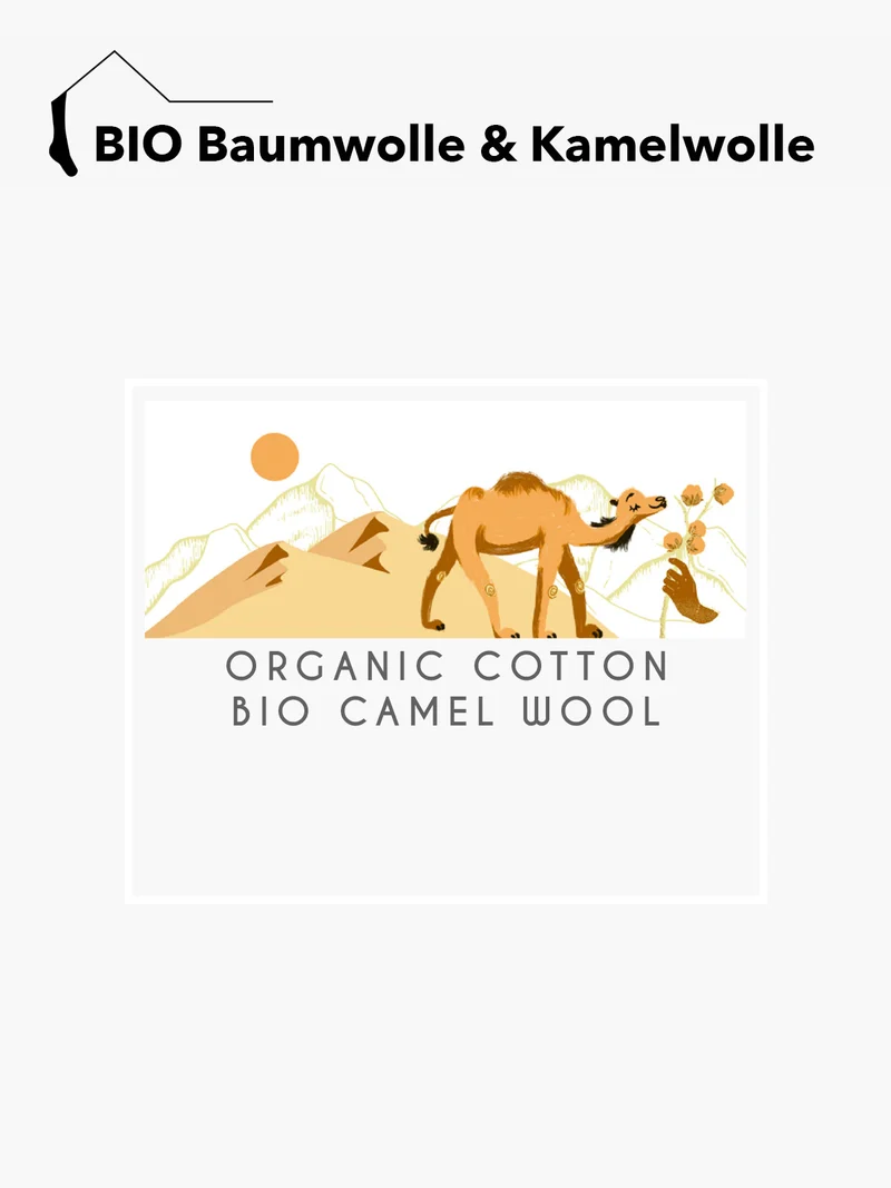 Bio Baumwoll & Kamelhaar Business Socken Premium