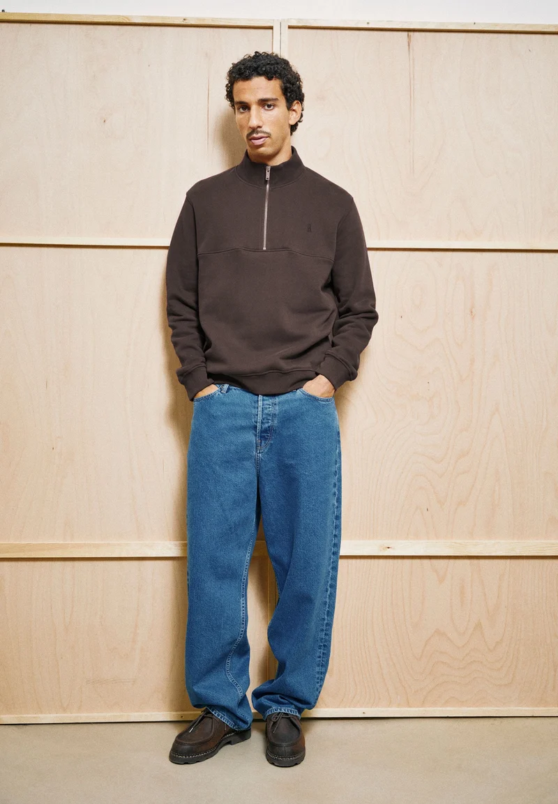 WAARLO FLEECE TROYER | claystone