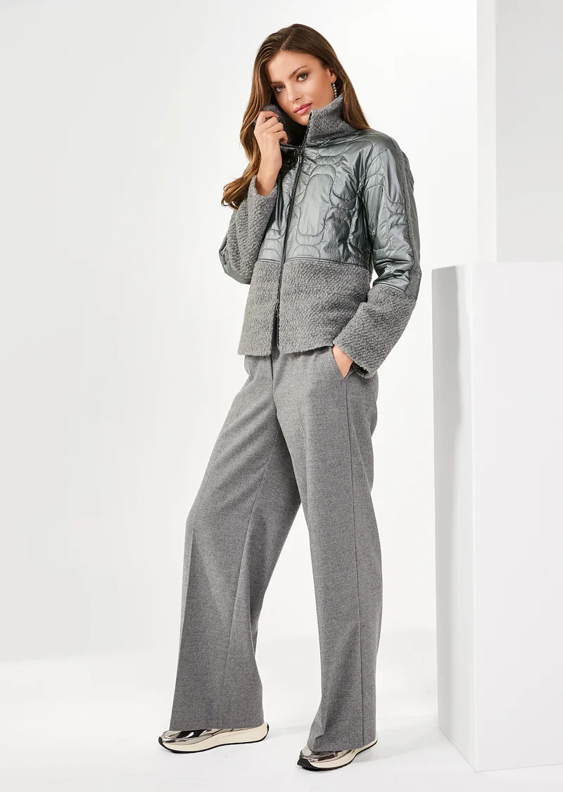 Stoffhose mit Wollanteil