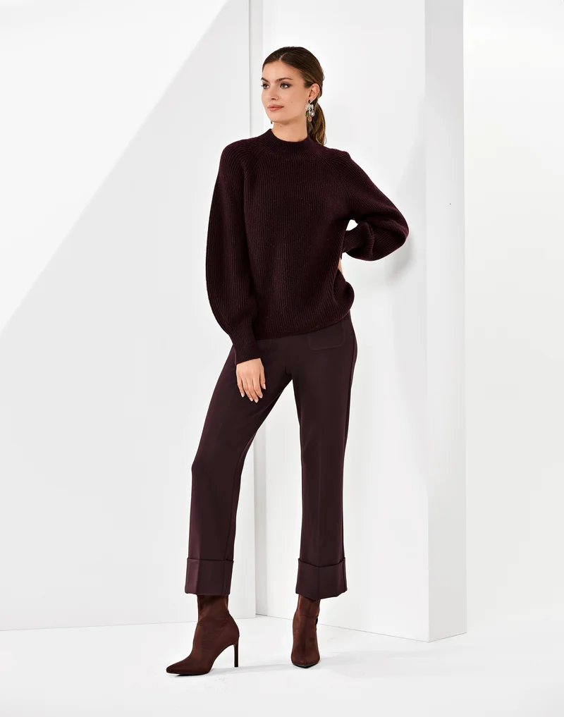 Trendige Hose aus Scuba Barolo