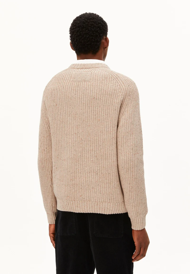 KIAANO TWEED-STRICKPULLOVER | sandstone tweed