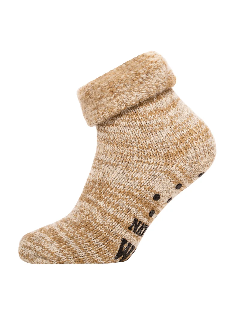 Ein Paar 63% ABS Wollsocken Inu Extra Warm Mit Frottee Winter