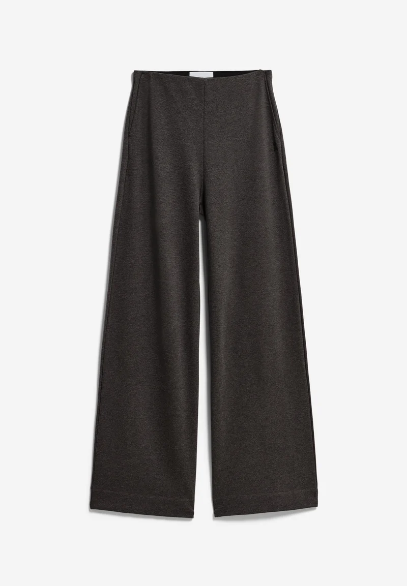 BASIC WIDE LEG JERSEYHOSE | steel melange