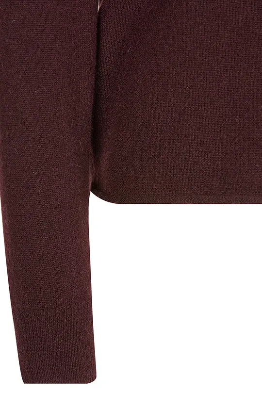 V-Pullover aus feiner Woll-Kaschmir-Qualität Barolo