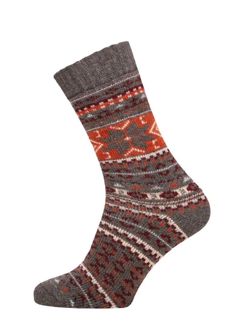 Ein Paar Bunte Baumwollsocken s Design
