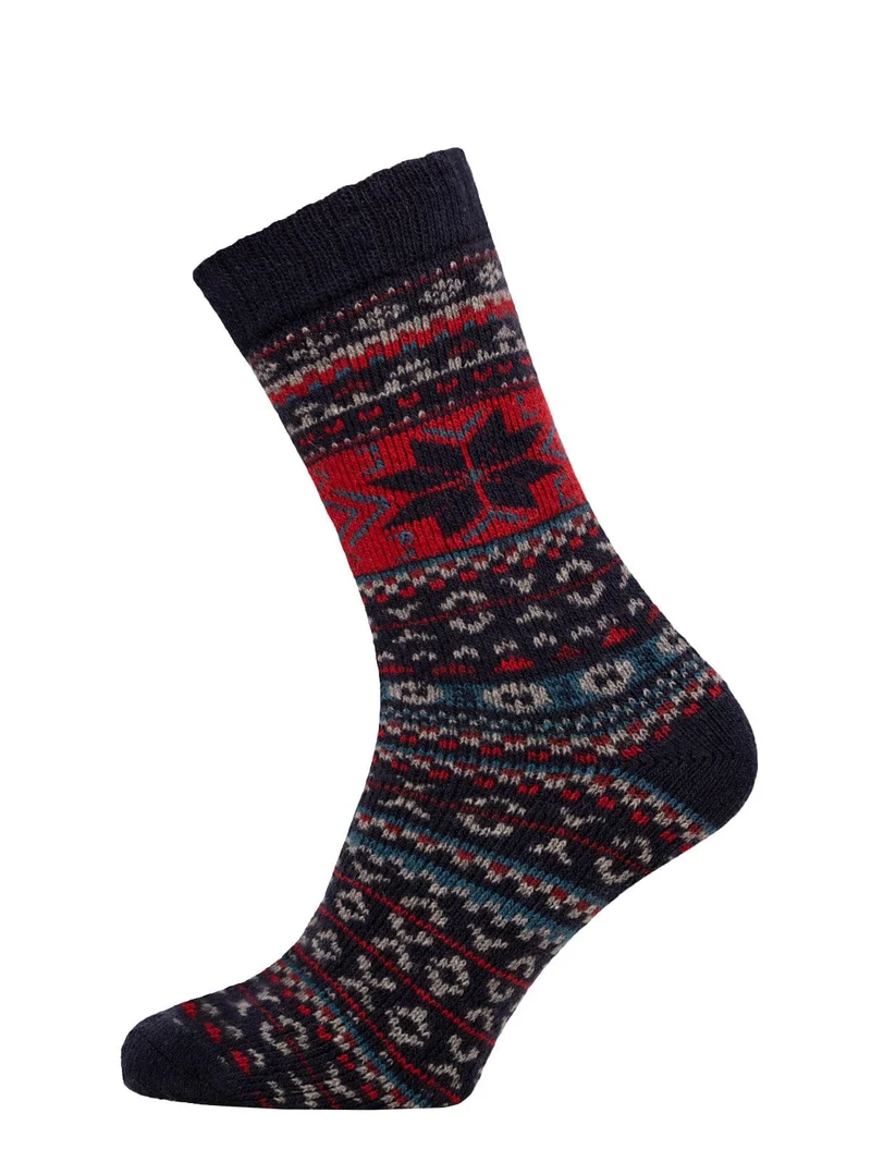 Ein Paar Bunte Baumwollsocken s Design