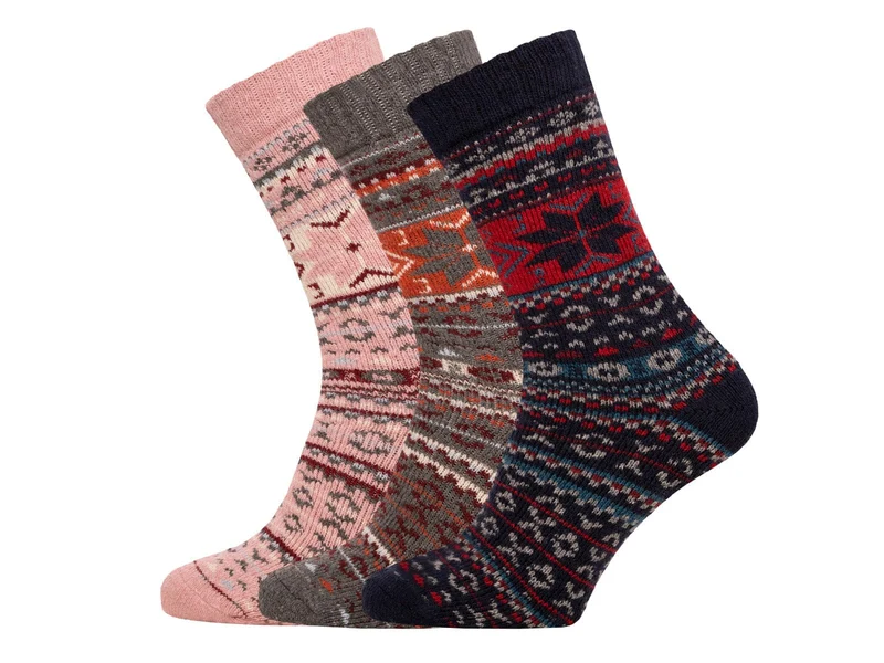 Ein Paar Bunte Baumwollsocken s Design