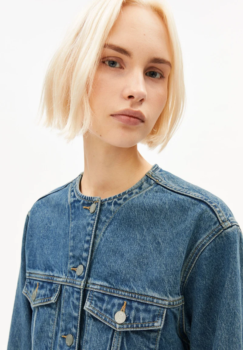 STRUKTURIERTE JEANSJACKE | ligure