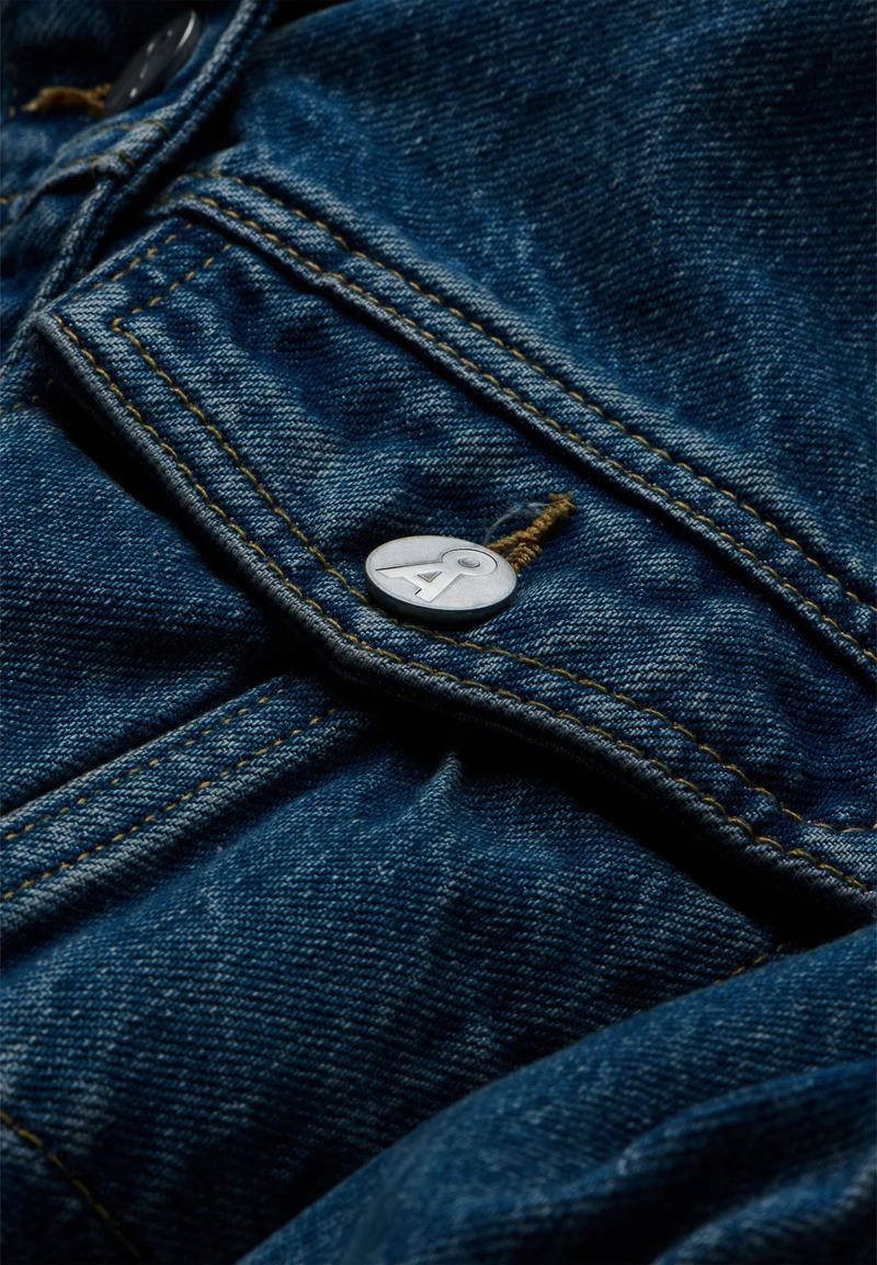 STRUKTURIERTE JEANSJACKE | ligure