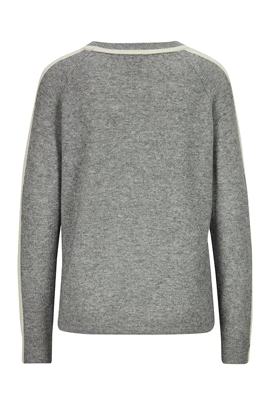 Sportiver Pullover mit Kaschmir