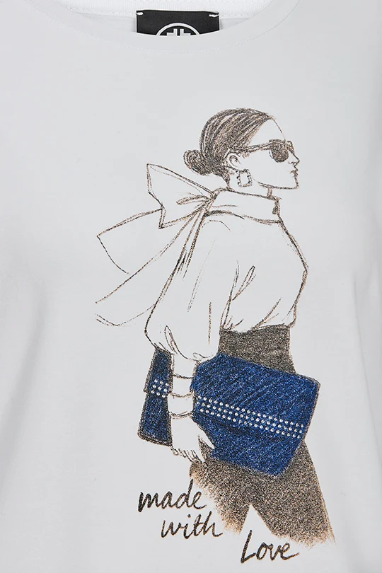 Shirt mit exklusiver Illustration