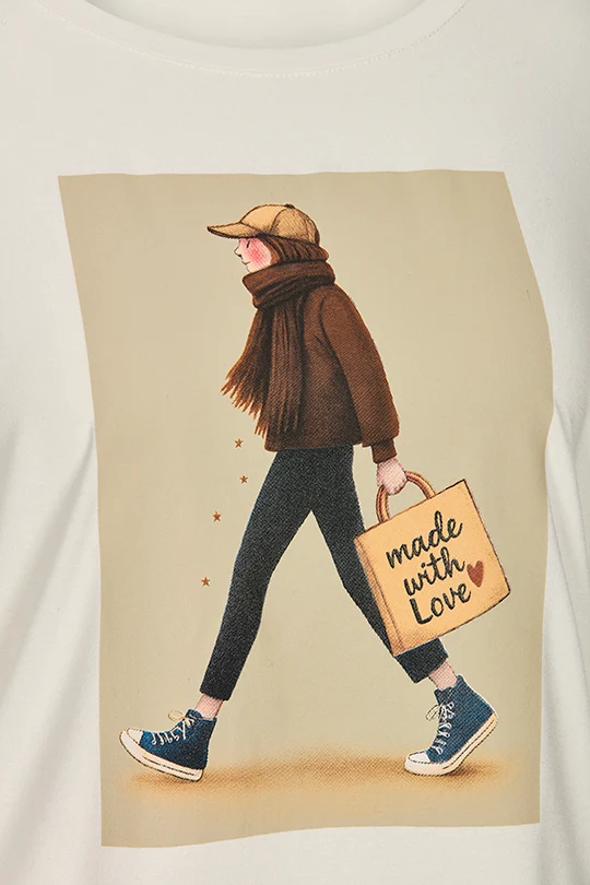Witziges Print-Shirt