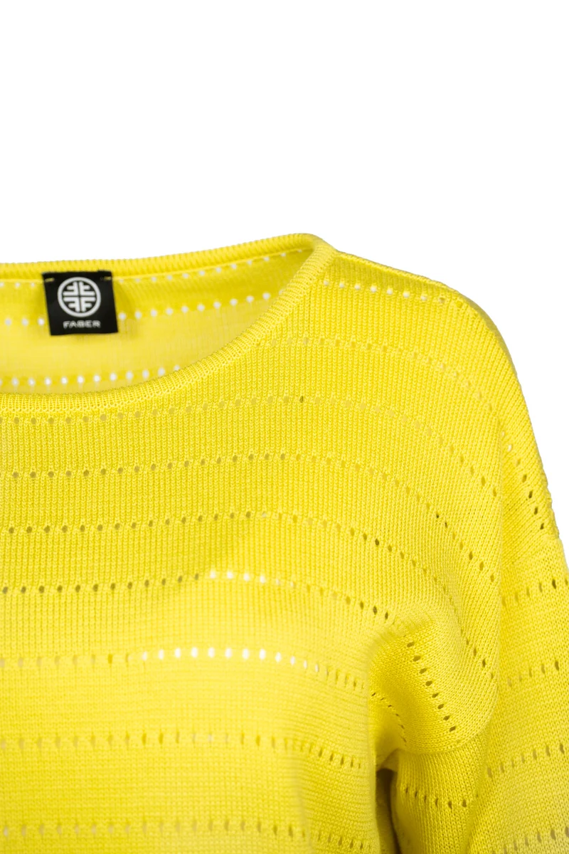 Pullover mit Lochstruktur | 100% Made in Germany