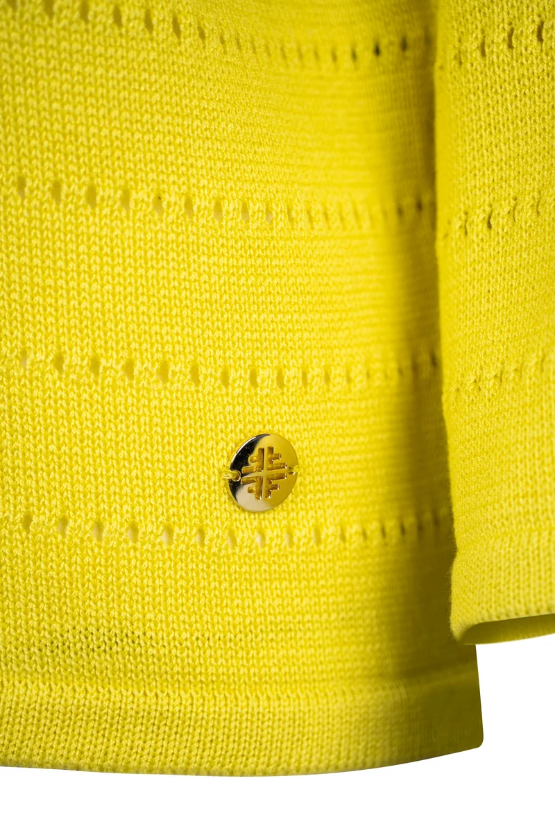 Pullover mit Lochstruktur | 100% Made in Germany