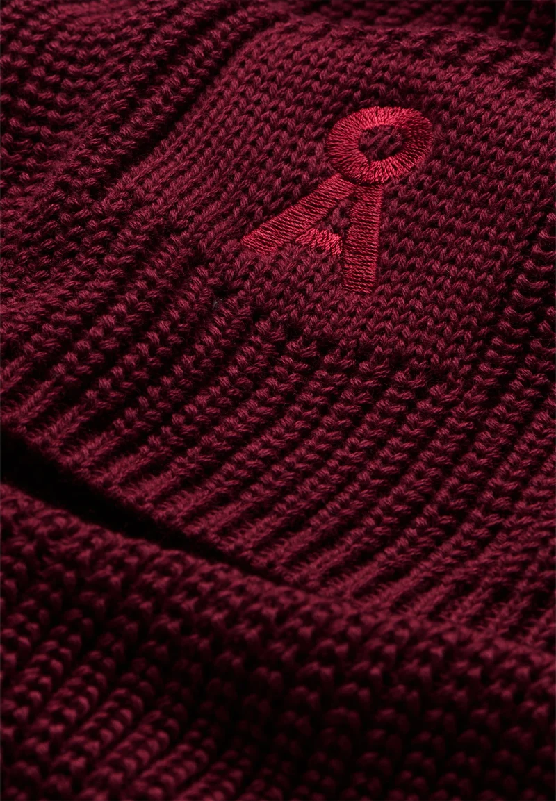 ICONIC Å CLAASAS BAUMWOLL-SCHAL | velvet red